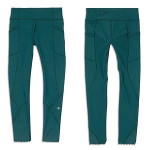 Lululemon Tight Stuff Tight II 25" in Green Jasper Size 2 W5ALBS
